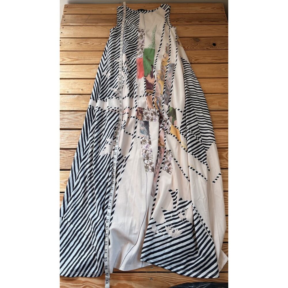 Geisha Designs Women’s Sleeveless Patterned Dress Size XS White M4 - Picture 7 of 8